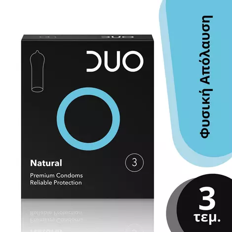 Duo Natural Φυσικό Προφυλακτικό 3 τεμ